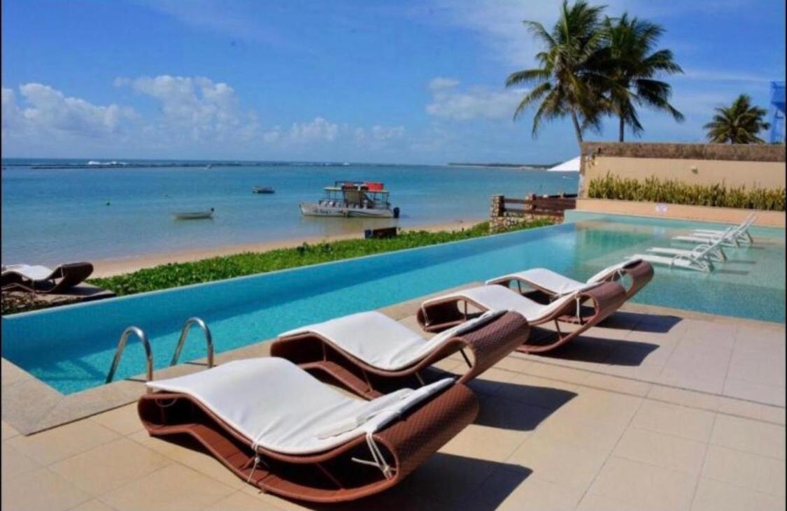 Barra Bali Ap 06 - Paraiso A Beira Mar Барра-ди-Сан-Мигел Экстерьер фото